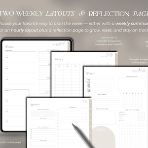 Digital Weekly Planner