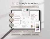 2026 Digital Planner for GoodNotes 2026 Simple Planner Notability Minimalist Planner Daily Planner Monthly Planner Ipad Planner Journal