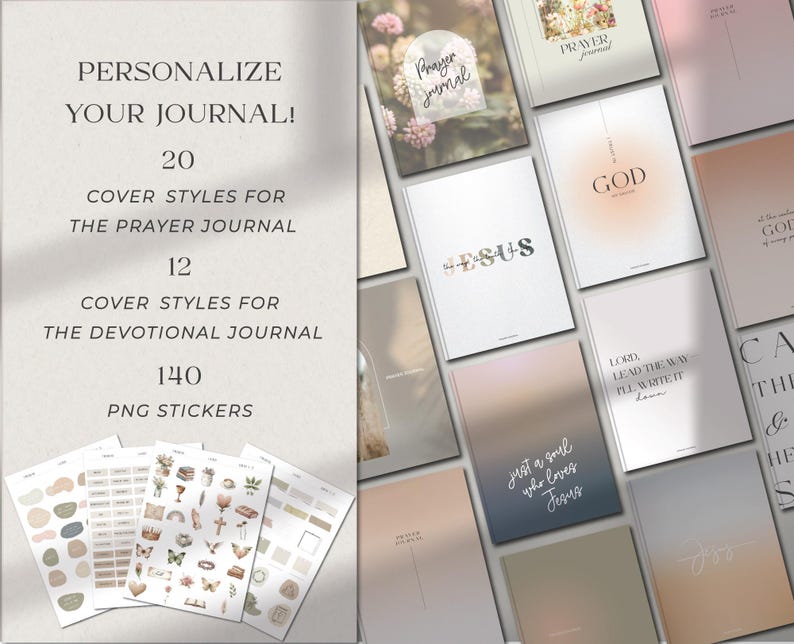 Digital Bible Prayer Journal Daily Devotional Journal for Goodnotes Bible Study Digital Bible Journal Faith Based Scripture Digital Planner image 10