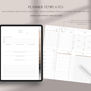 Minimalist digital notebook for iPad with lined pages grid pages dotted pages Cornell note pages good for GoodNotes Notability templates for students and note taking digital organization portrait layout with aesthetic design perfect for academic use interactive PDF easy to use on iPad student notebook best seller star seller top rated premium quality instant download trusted small business woman owned unique design must have top 5 star seller trending product best notebook best planner