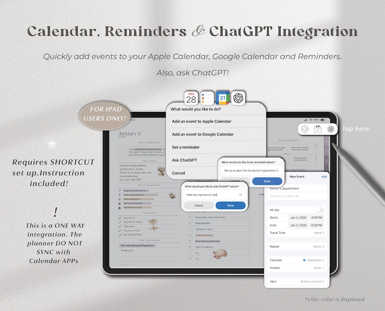 Apple Calendar Integration