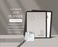 2026 Digital Planner 2026 Minimalist Planner for Goodnotes Planner Notability Template Ipad Dated Daily Weekly Planner Monthly Calendar