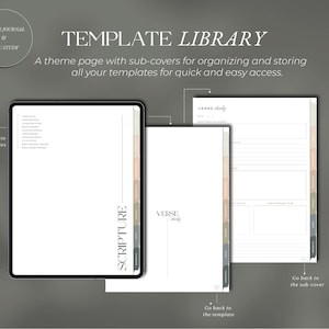 Faith Based Scripture Digital Planner