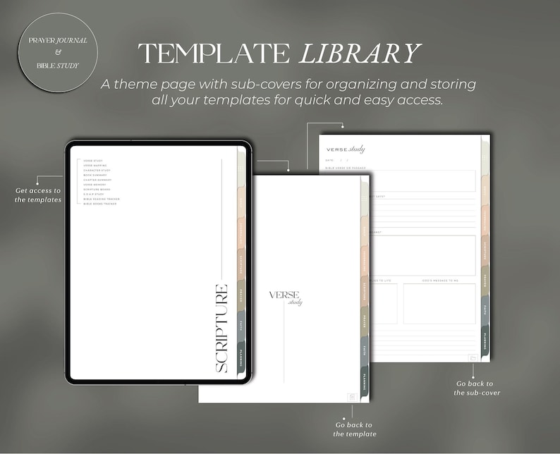 Faith Based Scripture Digital Planner