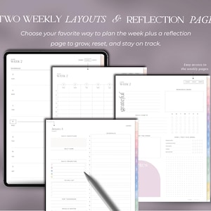 2026 Planner with weekly pages
