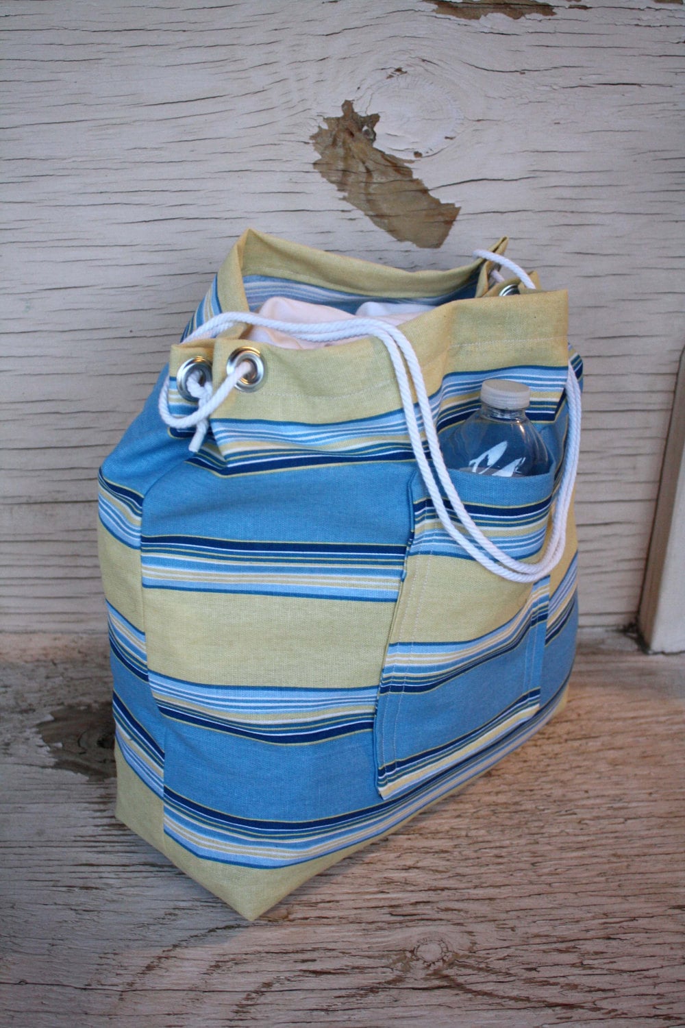Drawstring Beach Bag PDF sewing pattern Etsy