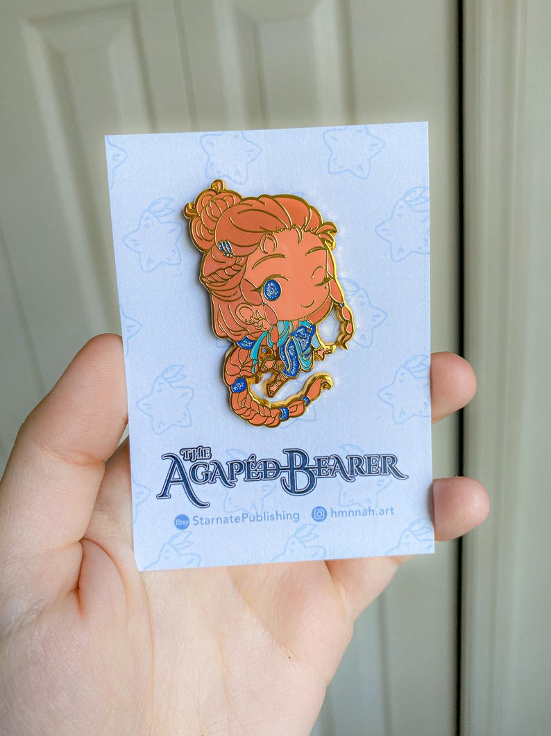 TAB Enamel Pins, Set 1 Gaius, Lisa, Inna, Vilmad | the Agapéd Bearer - Etsy