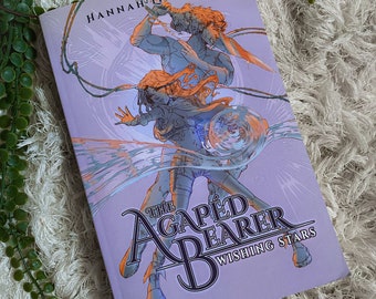 SIGNED book The Agapéd Bearer: Wishing Stars Book 1 Coming-of-Age Fantasy Epic Novel