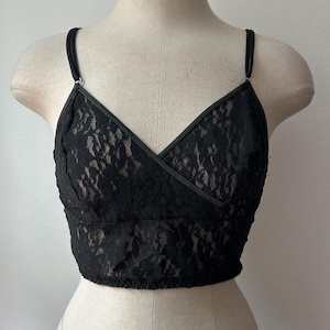 Black Lace Bralette