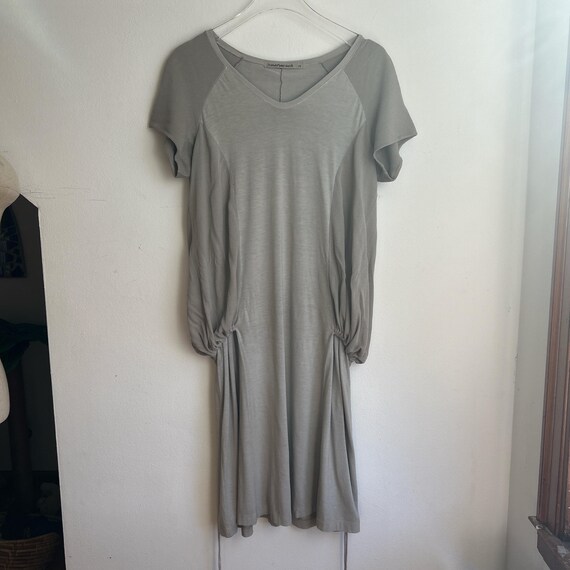 VINTAGE Y2K Drawstring Mini Dress | Adjustable La… - image 4