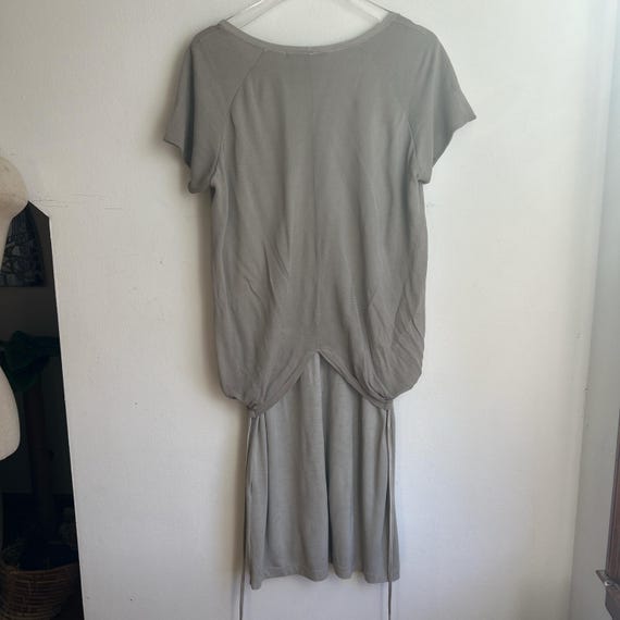 VINTAGE Y2K Drawstring Mini Dress | Adjustable La… - image 3