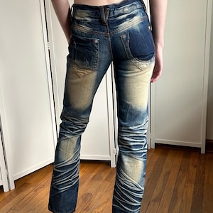 Y2K jeans met lage taille | Vintage archief van Italiaanse makelij