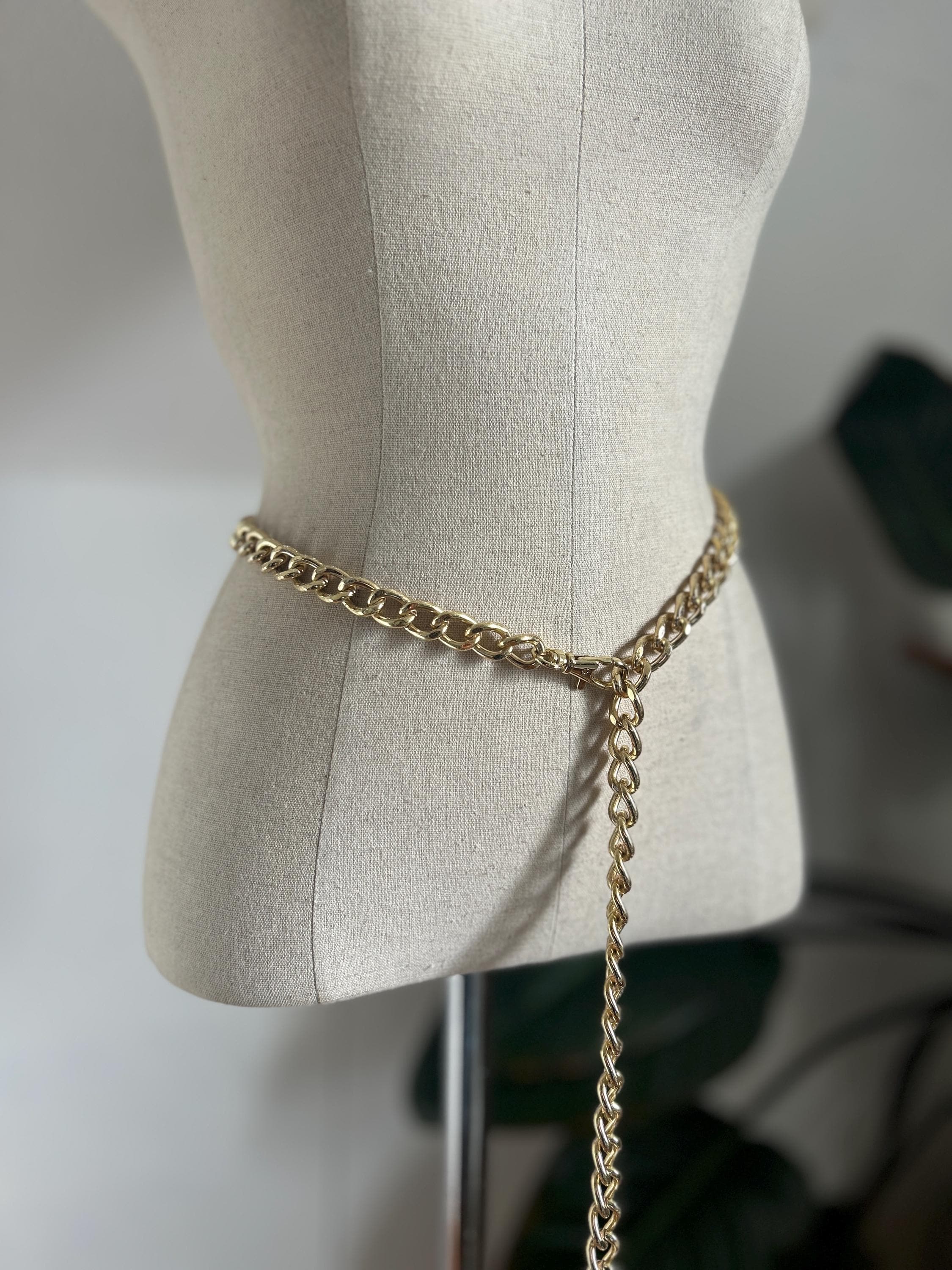 Chain Tassel Belt - Etsy display picture 1