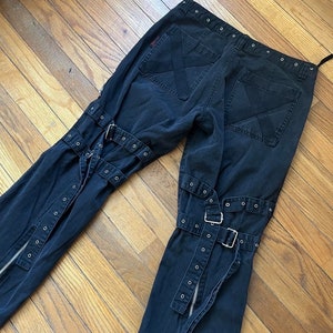 90&#39;s TRIPP Denim Low Rise Bondage Flare Jeans - Size M