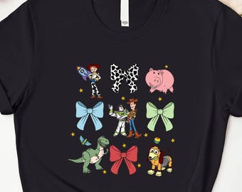 Coquette Toy Story Shirt, Coquette Bow Shirt, Disney Toy Story Sweatshirt, Family Vacation Shirt, Disney Trip Shirt, Disney Family Matching
