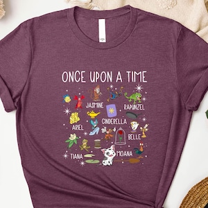 Once Upon A Time Shirt, Disney Princess Shirt, Magic Kingdom Sweatshirt, Disneyland T-Shirt, Disney Family Trip Shirt, Princess Sweatshirt