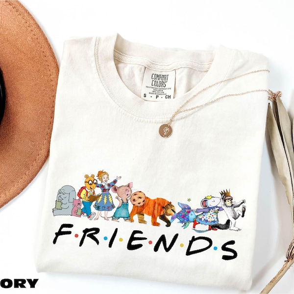 Friends Children's Book Shirt, I Still Read Children's Book Sweater, Kindergarten Teacher T-Shirt, Book Lover Hoodie, Comfort Colors Tee