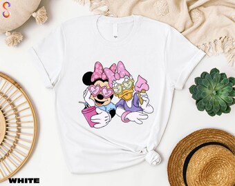 Minnie and Daisy Shirt, Disney Besties T-Shirt, Girls Trip Sweatshirt, Disneyland Matching Sweater, Gift for Her, Magic Kingdom Tee