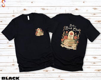 T-shirt du club de lecture de Belle, T-shirt « Un conte aussi vieux que le temps », Pull La Belle et la Bête, Sweat à capuche Princesse Belle, Cadeau pour amoureux des livres, T-shirt Voyage Disney