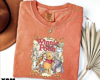 Winnie the Pooh Shirt, Disney World Trip Sweatshirt, Pooh and Friends Tee, Disneyland Sweater, Comfort Colors T-Shirt