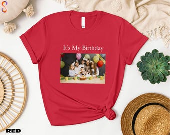 Custom T-shirt, Custom Text, Your Photo and Any Text, Personalized Shirt, Customize Your Own Design Shirt, Custom Picture Sweatshirt
