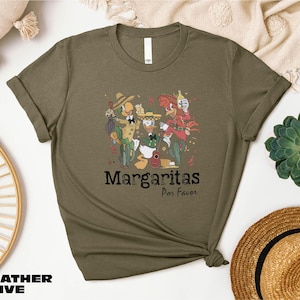 Margaritas Por Favor T-Shirt, Disney Margarita Shirt, Margaritas Epcot Shirt, The Three Caballeros Shirt, Mexican Festival Sweatshirt