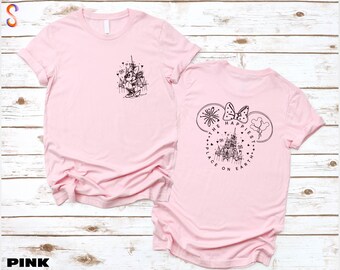The Happiest Place One Earth Shirt, Minnie Mouse Shirt, Disney Family Trip Shirt, Disney Magical Castle Shirt, Disney Vacation Sweatshirt