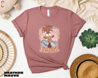 Anxiety Inside Out Shirt, I’m Fine Tee, Disney Emotions Sweatshirt, Mental Health T-Shirt, Introvert Sweater, Positivity Hoodie