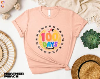 100 Days Of School T-shirt, Back to School Shirt, 100th Day Of School Celebration Sweater, Gift For Teacher, Funny Student Sweatshirt,