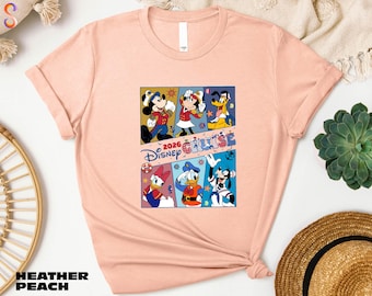 Camiseta familiar de Disney Cruise 2026, camiseta de Disney Cruise, camiseta de Disneyland, sudadera de crucero, sudadera de Mickey y sus amigos, camiseta de Disney