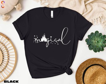 Magical T-shirt, Disney Shirts, Disney Vacation Shirt, Disney Trip Shirt, Magical Castle Sweatshirt, Disney Magical Shirt, Disney Castle Tee
