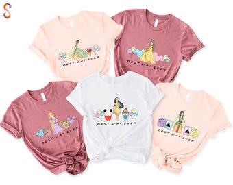 Princess Best Day Ever Shirt, Disney Snacks T-Shirt, Birthday Girl Sweatshirt, Disneyland Girls Trip Tee, Princess Matching Hoodie