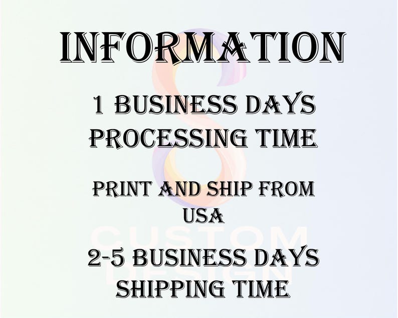 information for a business day's processing time