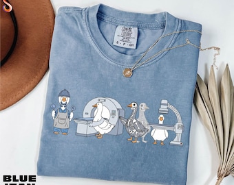 Radiologic Technologist Goose Shirt, Funny X-Ray Tech Tee, Radiologic Technologist Sweatshirt, CT MRI Goose Shirt, Comfort Colors T-Shirt