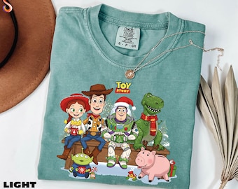 Toy Story Christmas Shirt, Disney Christmas Sweatshirt, Merry Christmas Tee, Disneyland Sweater, Toy Story Tee, Comfort Colors T-Shirt
