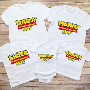 Toy Story Birthday Family Shirt, Toy Story T-Shirt, Toy Story Birthday Boy T-Shirt, Family Matching Sweatshirt, Birthday Party Shirt
