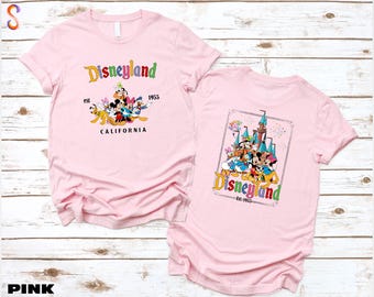 Disneyland California Est. 1955 Shirt, Mickey And Friends Sweatshirt, Disney Trip T-Shirt, Family Vacation Tee, Magic Kingdom Sweater