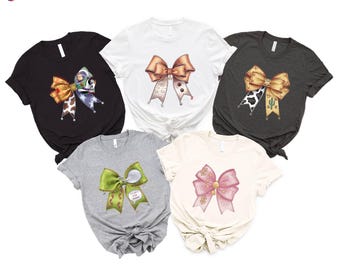 Coquette Toy Story Shirt, Disney Matching T-Shirt, Disneyland Family Vacation Sweatshirt, Magic Kingdom Tee, Coquette Bow Sweater