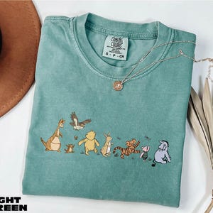 Koszulka Comfort Colors Kubuś Puchatek i Przyjaciele, Koszulka Disney Puchatek, Koszulka Disneyland, Koszulka Kubuś Puchatek, Koszulka Disney, Bluza Disney Trip