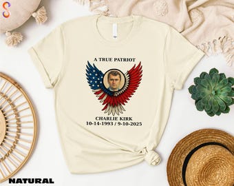 American Patriot Shirt, Charlie Kirk Memorial T-Shirt, Patriotic Charlie Kirk Tee, Political Activist Sweatshirt, Human Rights Sweater