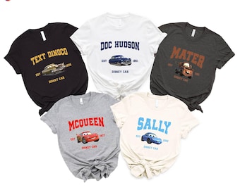 Disney Cars Shirt, Disney Group Shirts, Cars Birthday Sweatshirt, Lightning Mcqueen T-Shirt, Cars Matching Shirt, Disney Trip Shirt