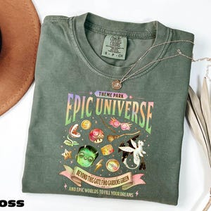 Epic Universe Shirt, Funny Family Theme Park Trip Sweatshirt, Orlando Park 2025 Sweater, Magic Kingdom Tee, Comfort Colors T-Shirt