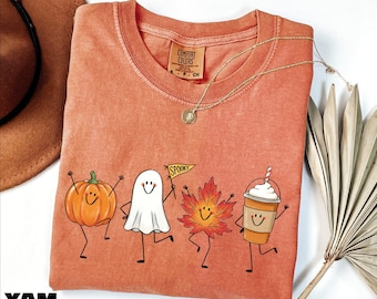 Fall Season Shirt, Autumn Sweatshirt, Funny Pumpkin Tee, Cozy Season Sweater, Tis the Season Shirt, Comfort Colors T-Shirt