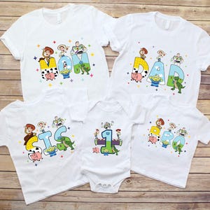 Toy Story Birthday Family Shirt, Birthday Girl T-Shirt, Family Matching Tee, Disneyland Hoodie, Toy Story Birthday Boy Sweatshirt