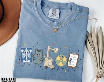 Radiology Tech Shirt, X Ray Tech Tee, Radiologic Technologist Sweatshirt, Radiology Department Gift, Comfort Colors T-Shirt