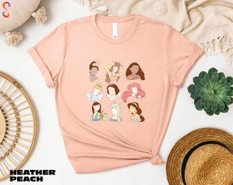 Disney Princess Shirt, Disneyland Girls Trip T-Shirt, Magic Kingdom Tee, Gift for Her, Beauty Magical Sweatshirt, Cute Princess Hoodie