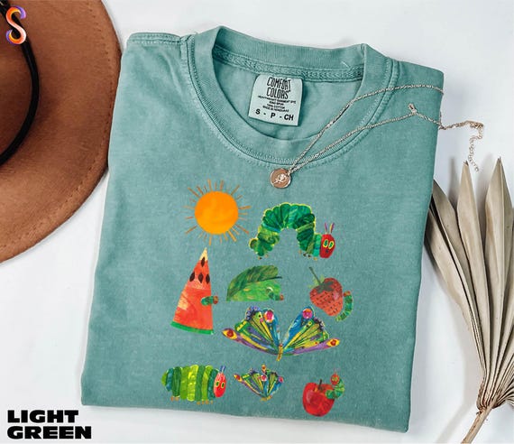 Hungry Caterpillar Shirt, Back To School Tee, Hungry Caterpillar Teacher Sweatshirt, Teacher Life Sweater, Comfort Colors T-Shirt