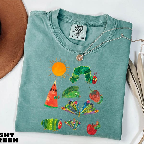 Hungry Caterpillar Shirt, Back To School Tee, Hungry Caterpillar Teacher Sweatshirt, Teacher Life Sweater, Comfort Colors T-Shirt