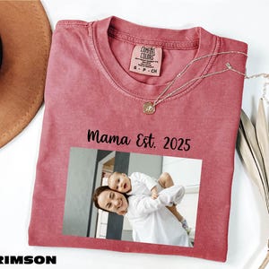 Comfort Colors Custom T-Shirt, Personalized Shirt, Custom Text Tee, Customized Photo Shirt, Custom Gift Shirt, Your Photo and Any Text Shirt