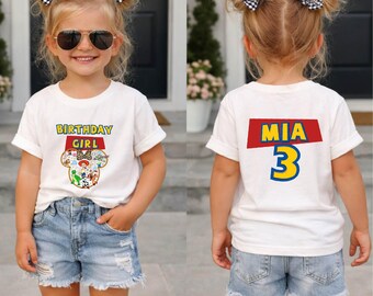 Birthday Girl Shirt, Toy Story Custom Birthday Sweatshirt, Custom Name T-Shirt, Personalized Disney Birthday Tee, Disney Toy Story Sweater